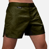 Hayabusa MMA Shorts Hex Mid-Thigh - Grün