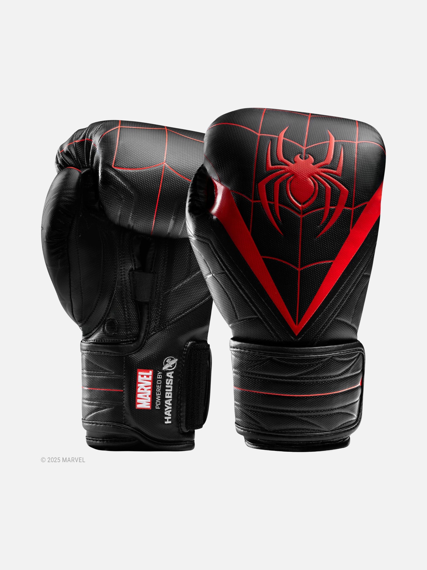 Hayabusa x Marvel Boxhandschuhe Miles Morales - Schwarz/Rot