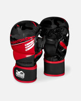 Phantom Athletics MMA-Handschuhe Raider - Rot/Schwarz Camo