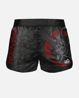 Phantom Athletics MMA Shorts Fusion-R Samurai - Schwarz/Rot