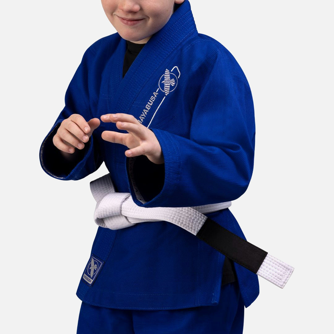 Hayabusa BJJ Gi Essential Kinder - Blau