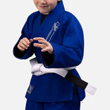 Hayabusa BJJ Gi Essential Kinder - Blau