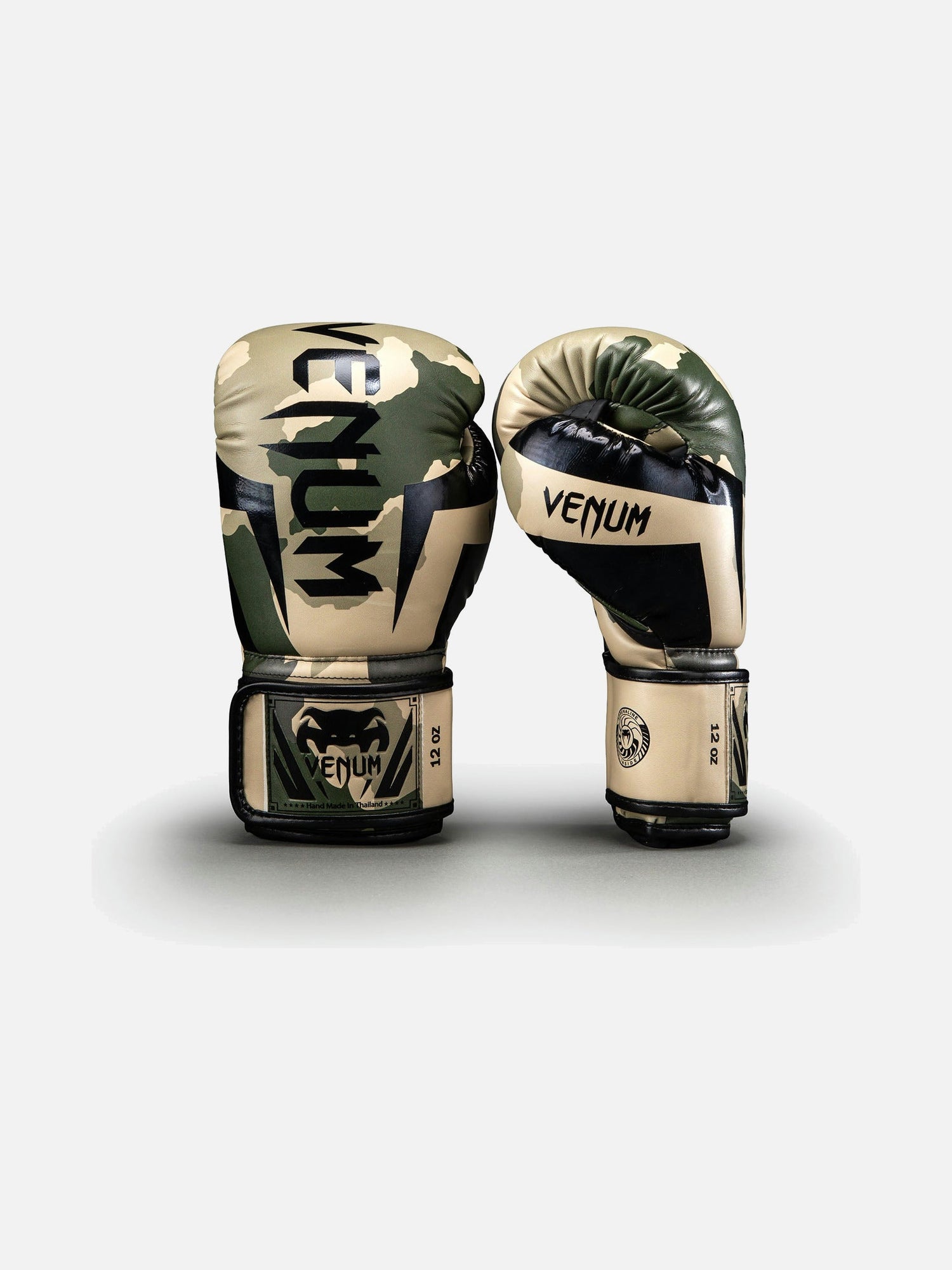 Venum Boxhandschuhe Elite - Khaki/Offwhite