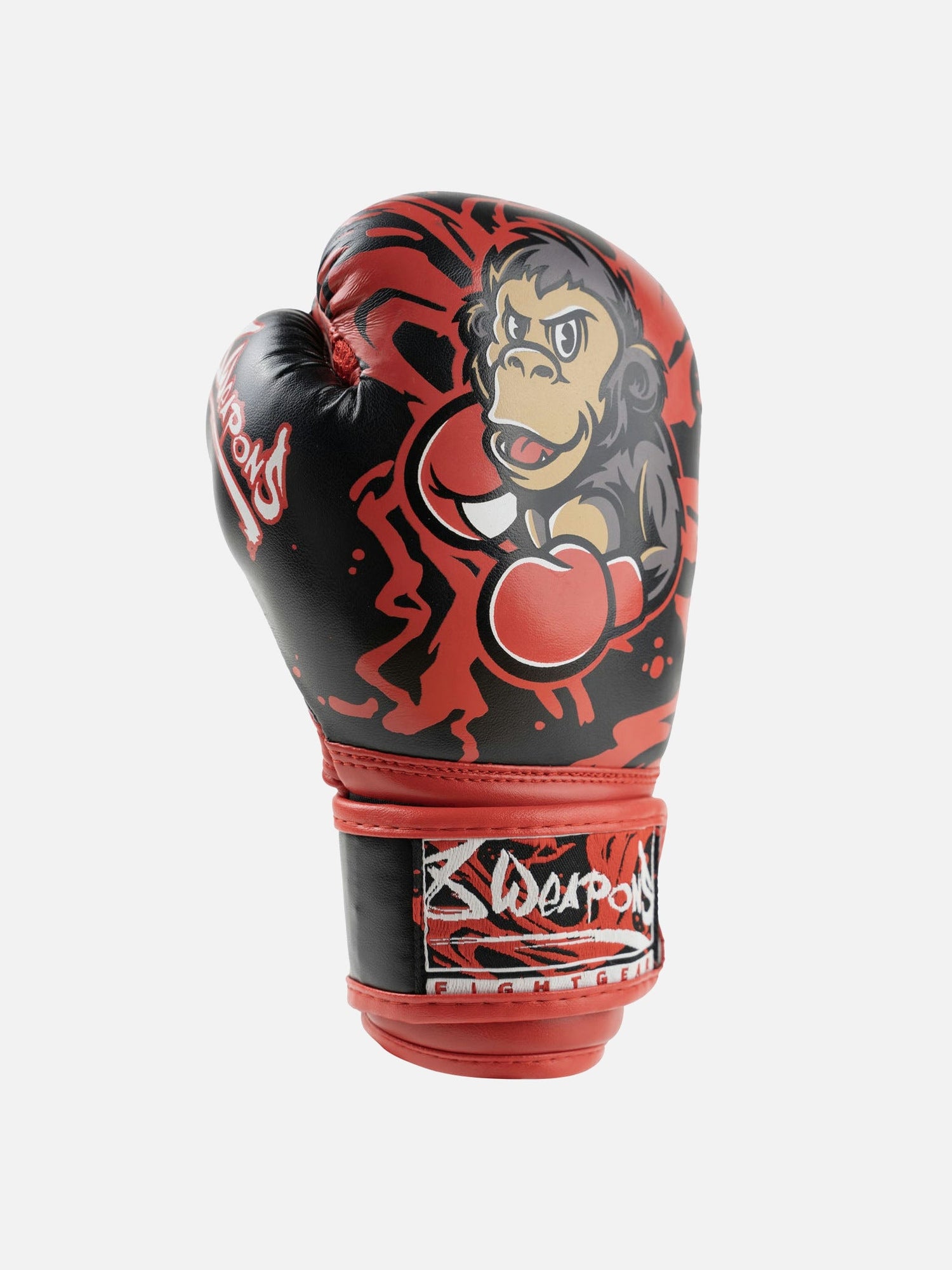 8 WEAPONS Boxhandschuhe Joe Kinder - Schwarz/Rot