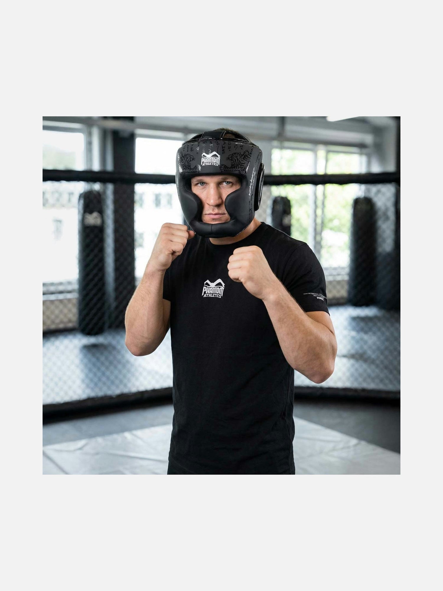 Phantom Athletics Kopfschutz Muay Thai - Schwarz