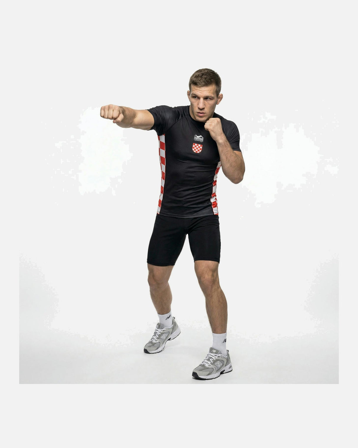 Phantom Athletics Rashguard Team Croatia - Schwarz