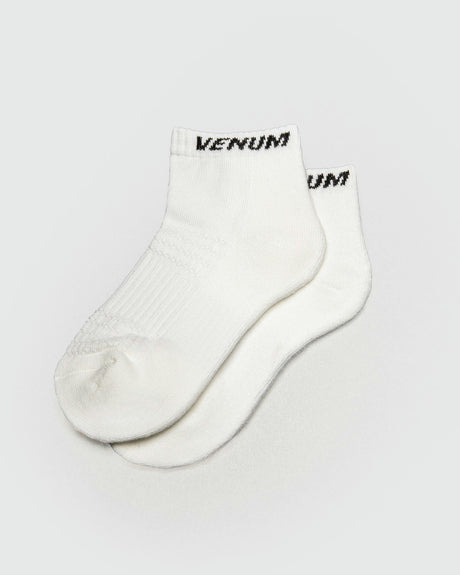 Venum Essential Knöchelsocken – Weiss – 3er-Set