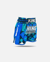 King Pro Boxing Muay Thai Shorts Abstract - Mehrfarbig