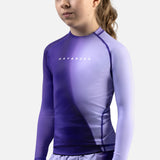 Hayabusa Rashguard Apex Nova Lange Ärmel Kinder - Lila