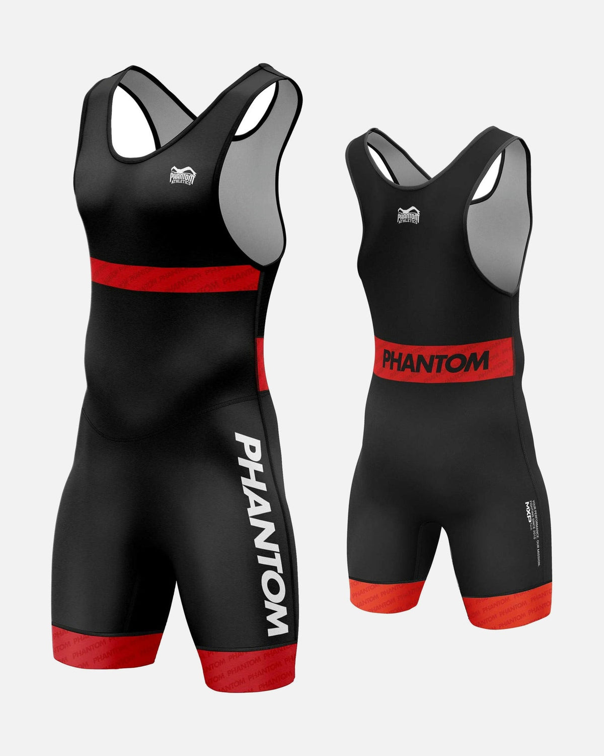 Phantom Athletics Ringeranzug Raptor Kinder - Rot/Blau