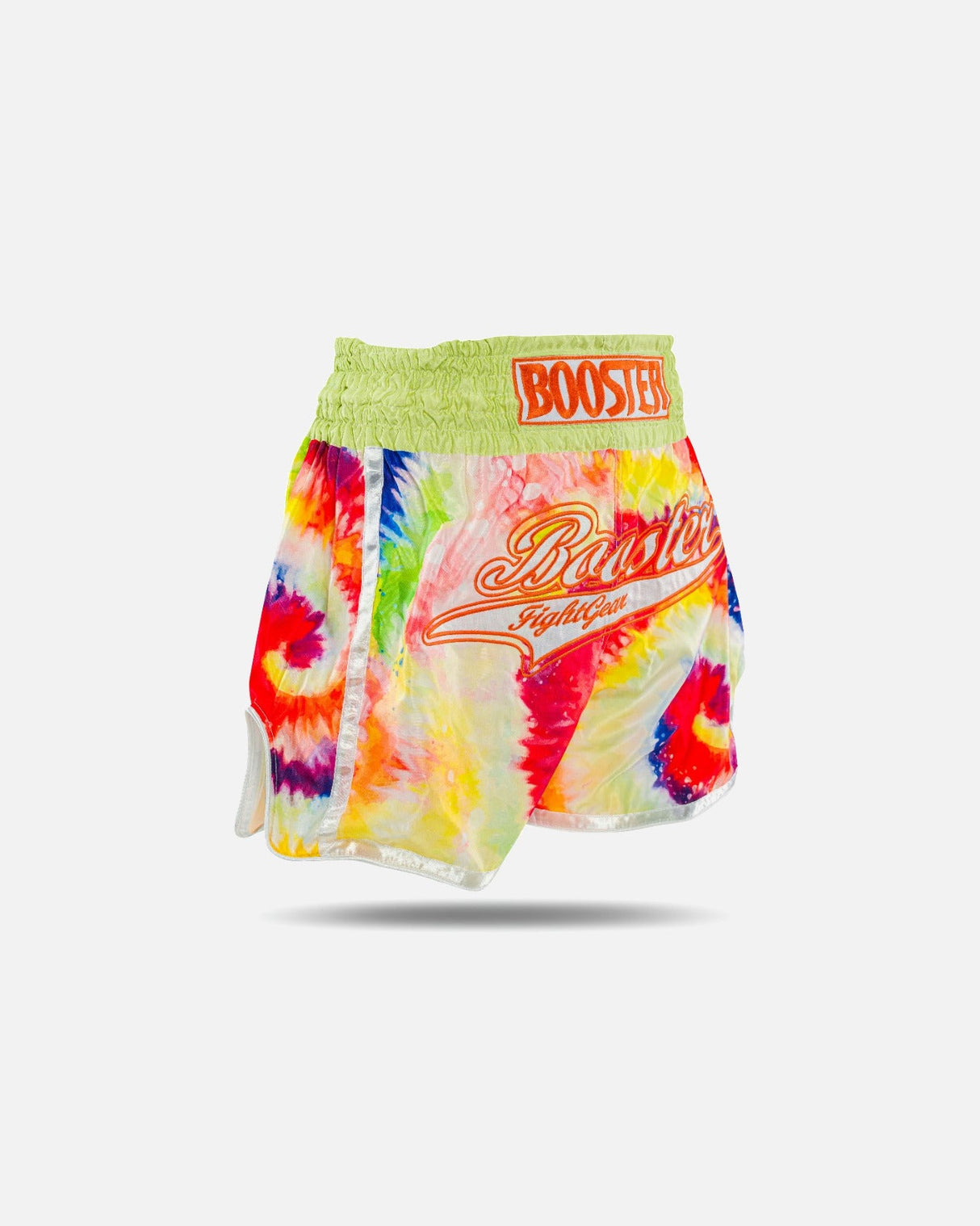 Booster Muay Thai Shorts TBT Swirl - Gelb