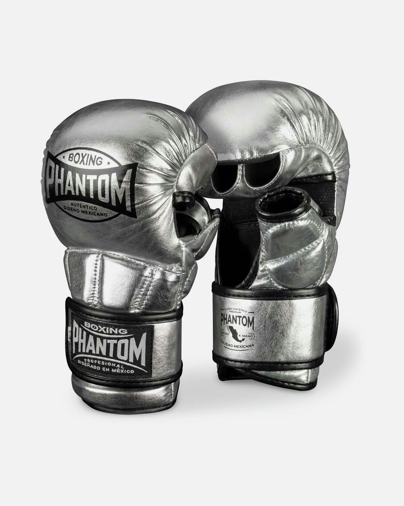 Phantom Athletics MMA Handschuhe Mexico - Silber/Schwarz