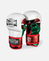 Phantom Athletics MMA Handschuhe Mexico - Weiß/Grün/Rot
