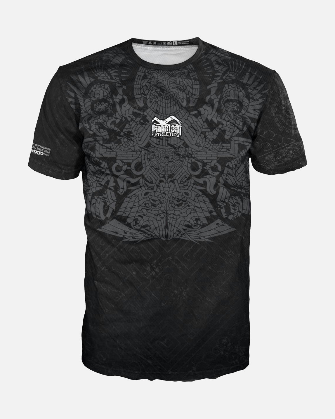 Phantom Athletics T-Shirt EVO Aztec - Schwarz/Grau