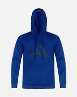 Adidas Hoodie Tech Line - Dunkelblau/Blau