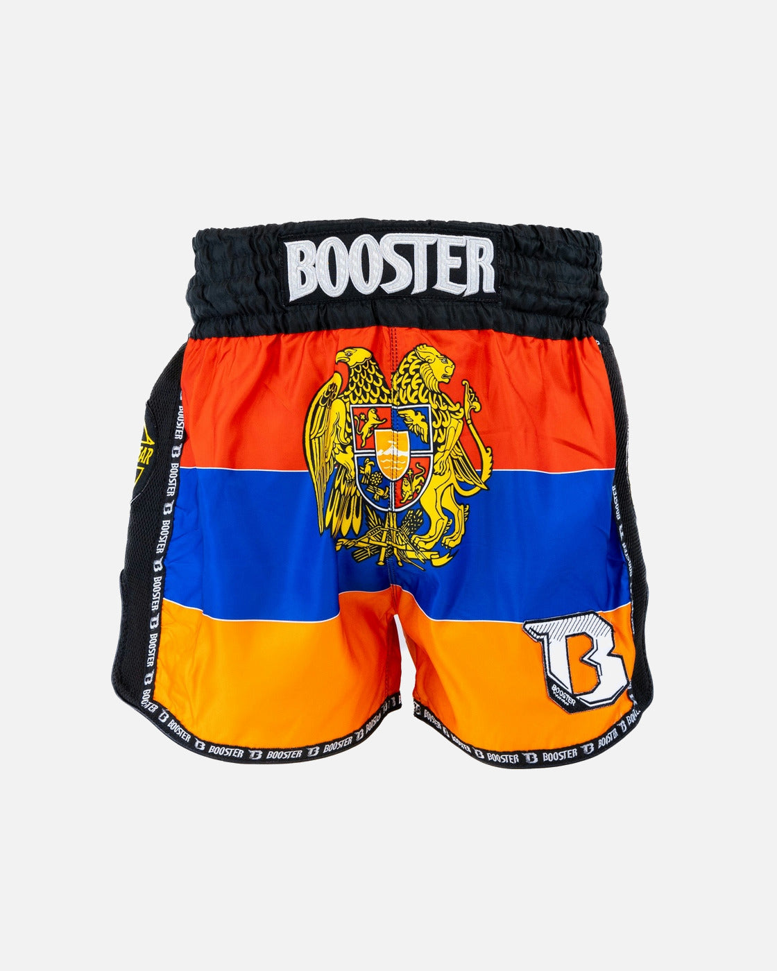Booster Muay Thai Shorts Country Armenia - Schwarz