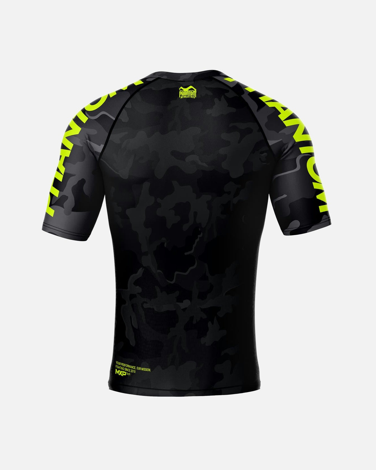 Phantom Athletics Rashguard EVO Neon - Schwarz/Neon