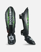 Booster Schienbeinschoner Warrior Series - Schwarz