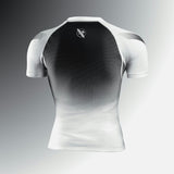 Hayabusa Rashguard Pro Ranked Kurzarm Damen - Weiß