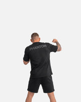 Phantom Athletics T-Shirt Oversize Blacked - Schwarz