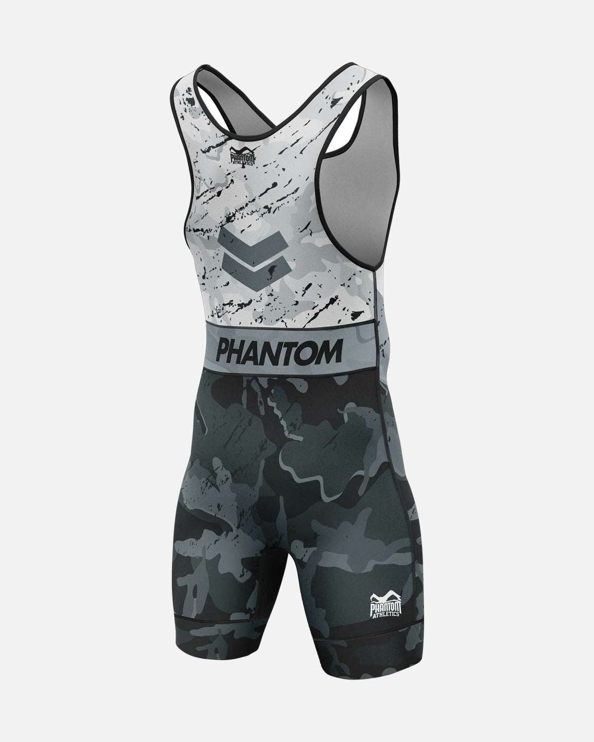 Phantom Athletics Ringeranzug Delta - Weiß/Grau/Schwarz