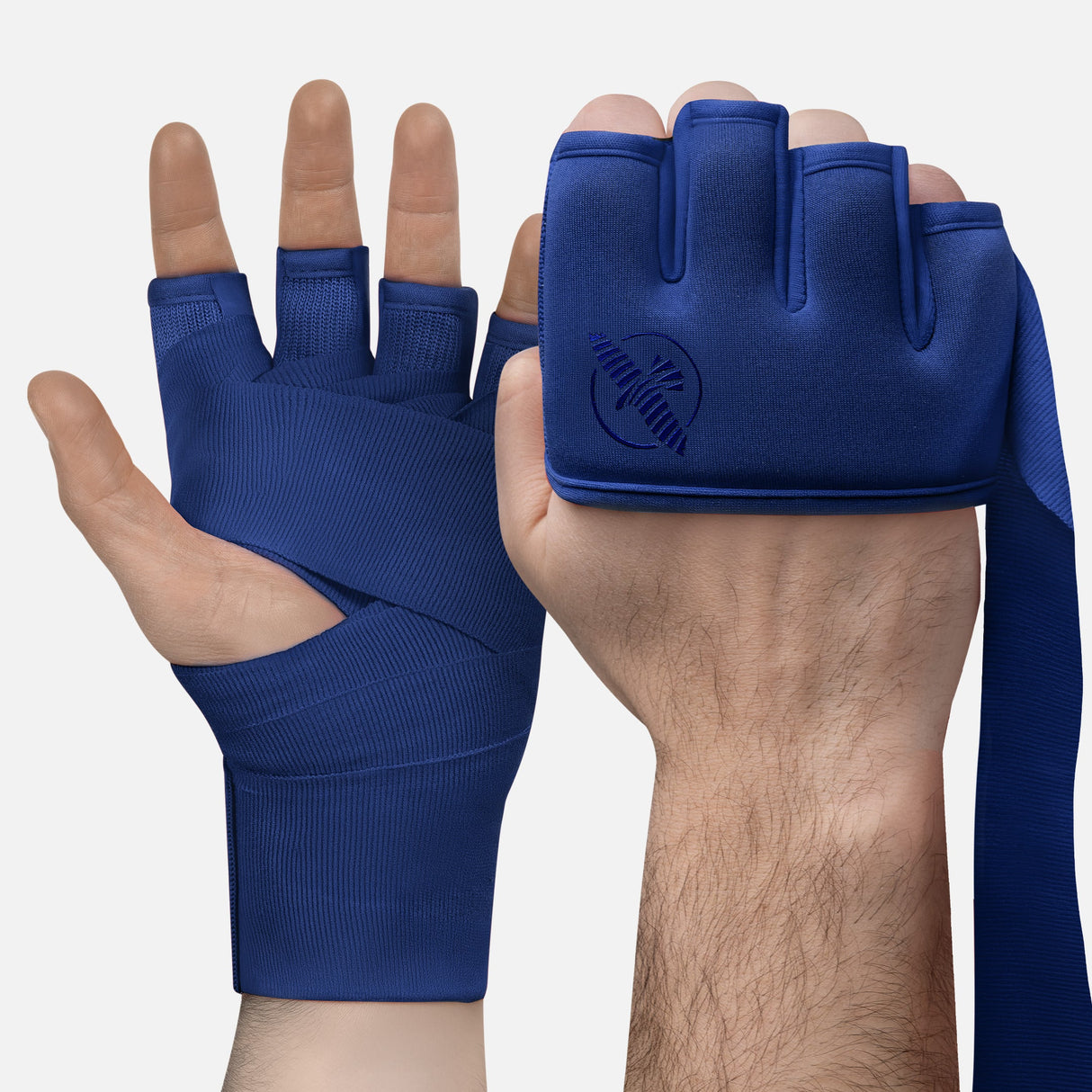 Hayabusa Handwraps Knuckle Guard - Blau