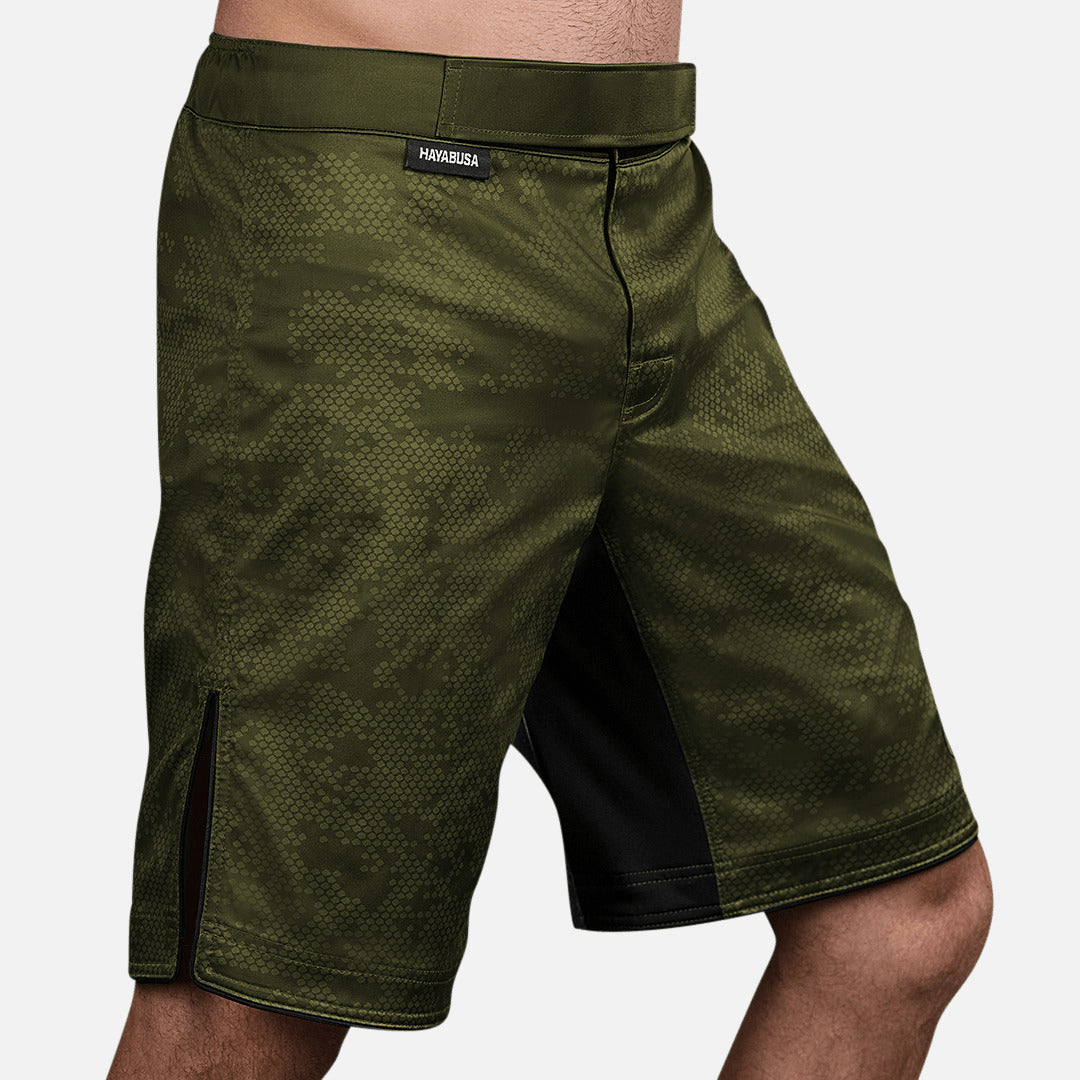 Hayabusa MMA Shorts Hexagon - Grün