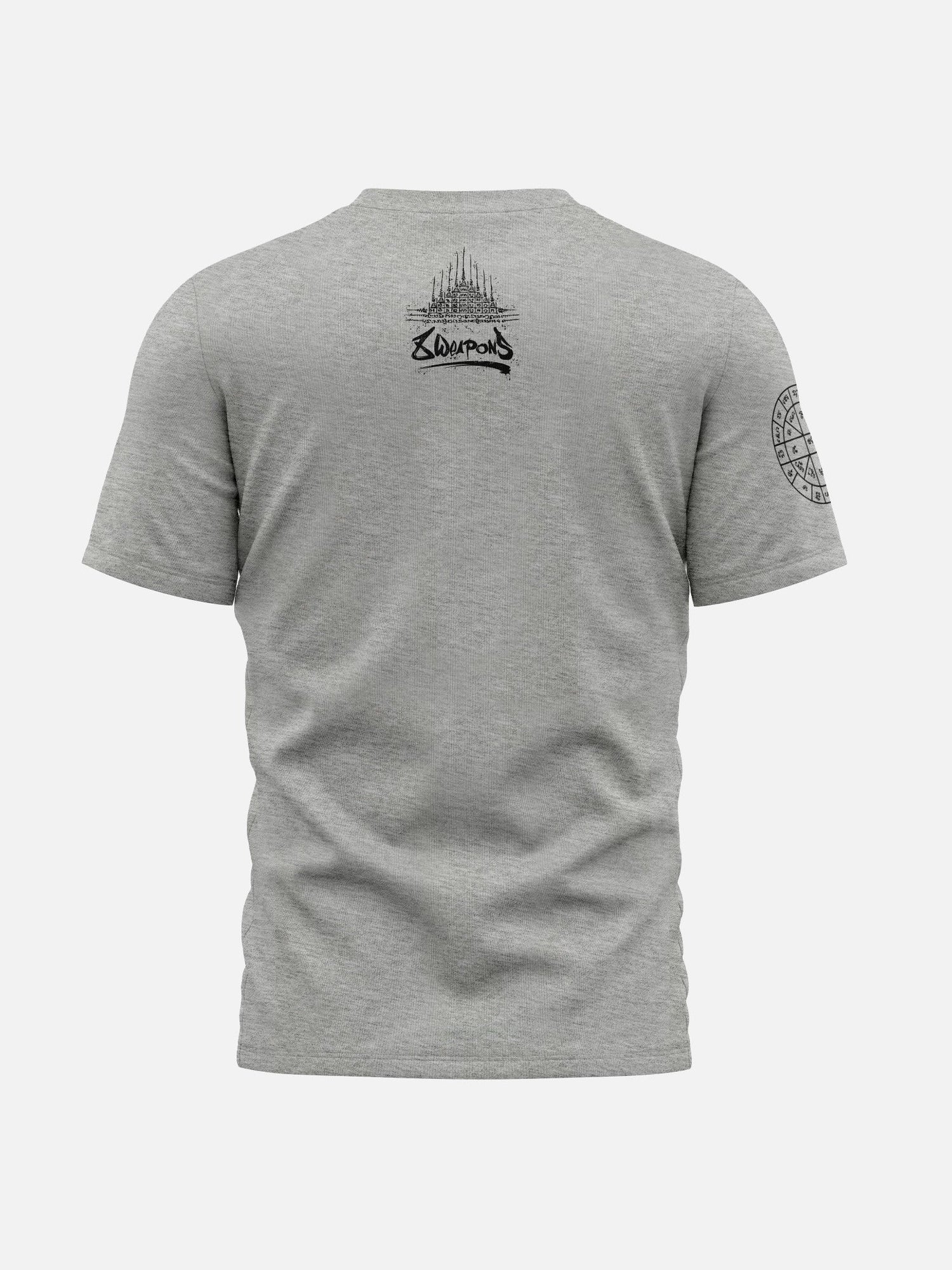 8 WEAPONS T-Shirt Yantra - Grau
