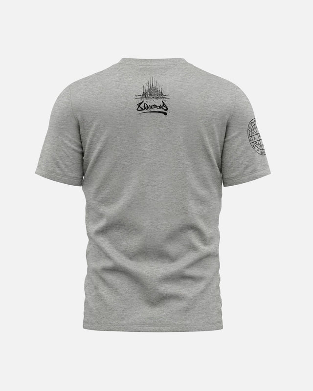 8 WEAPONS T-Shirt Yantra - Grau
