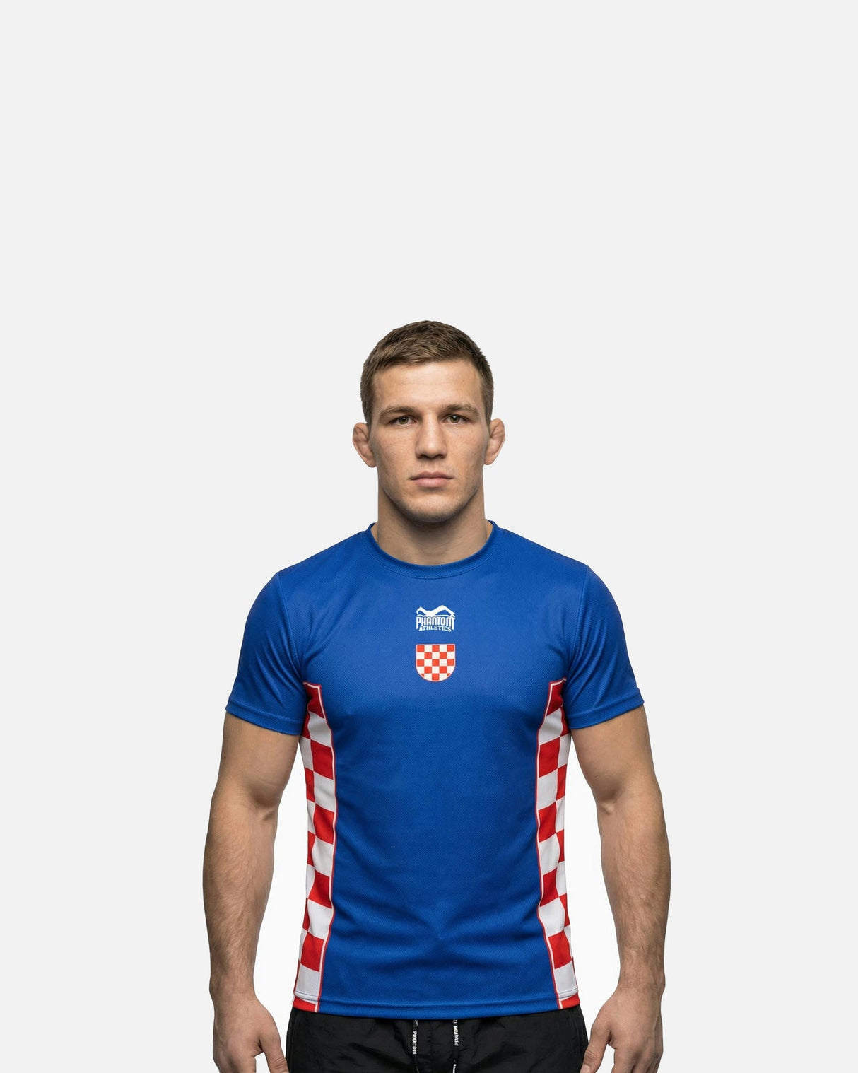 Phantom Athletics T-Shirt EVO+ Team Croatia - Blau