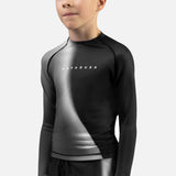 Hayabusa Rashguard Apex Nova Lange Ärmel Kinder - Schwarz