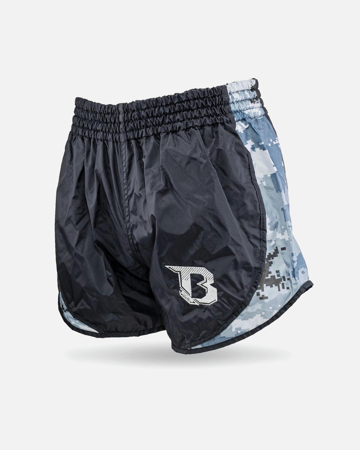 Booster Muay Thai Shorts Retro Hybrid - Grau