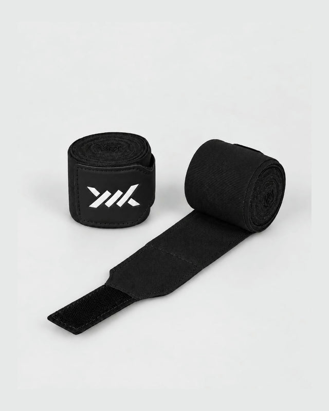 Caged Boxbandagen Essential – Schwarz (inklusive Waschbeutel)