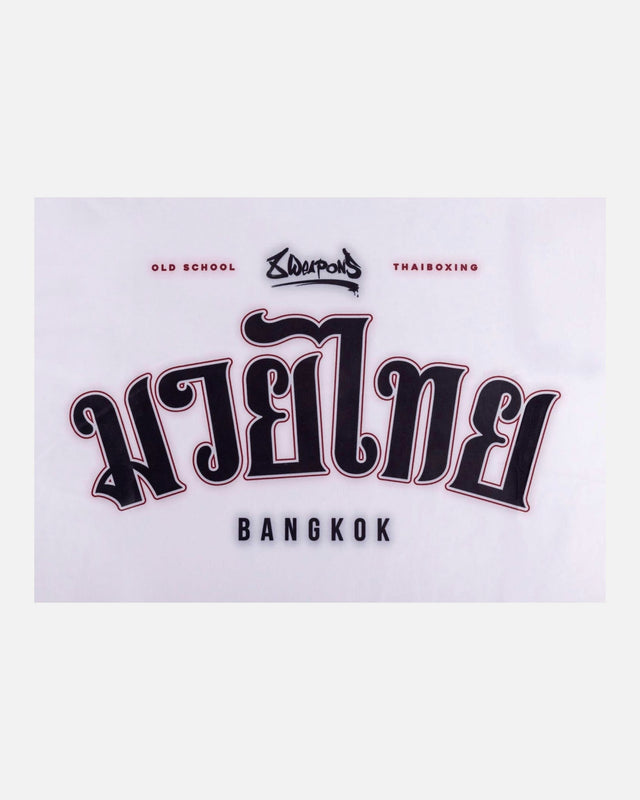 8 WEAPONS T-Shirt Bangkok - Weiß/Schwarz