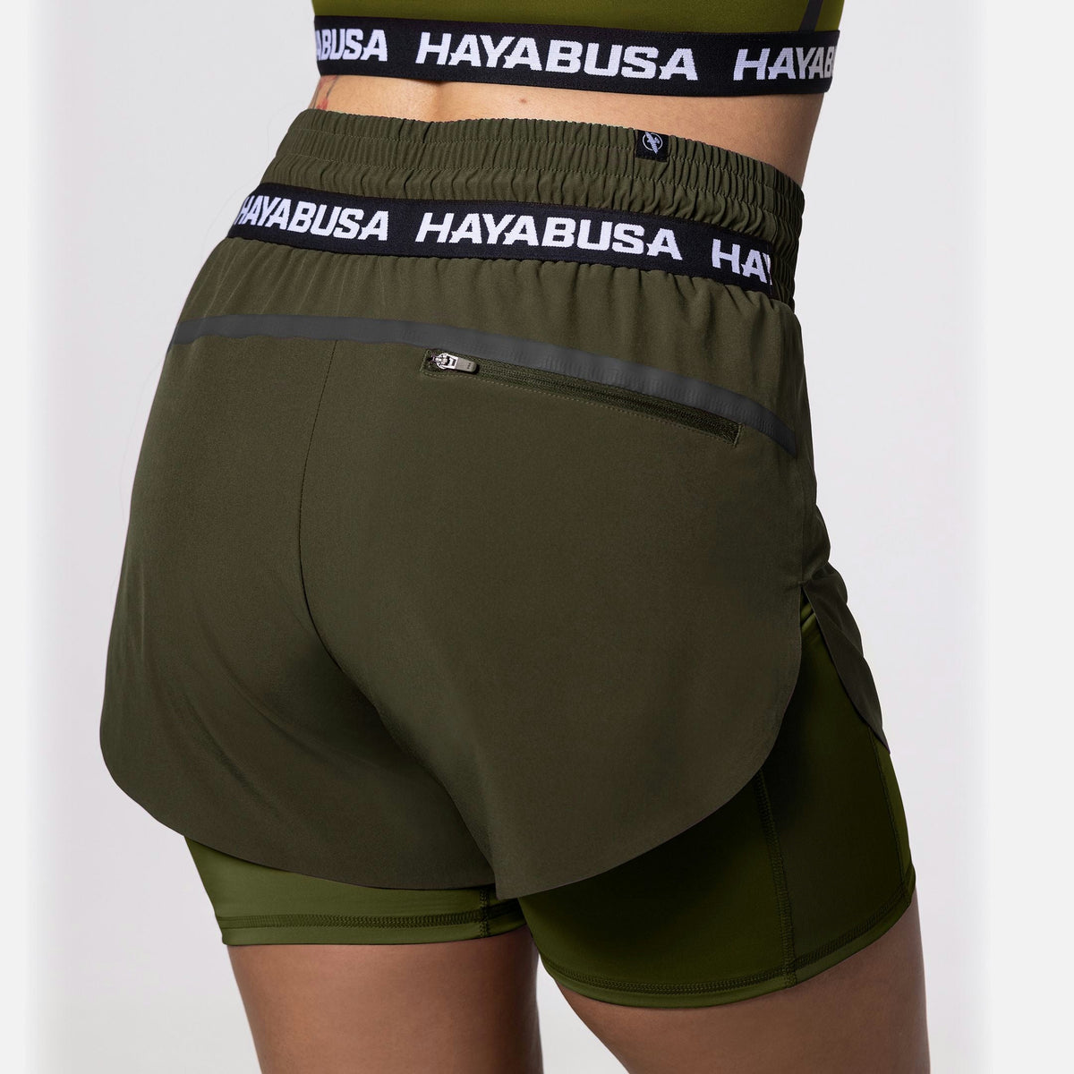 Hayabusa Trainingsshorts Damen - Olivgrün