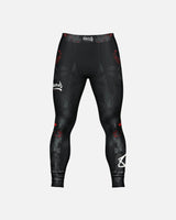 8 WEAPONS Kompressionshose Hit 2.0 - Schwarz/Rot