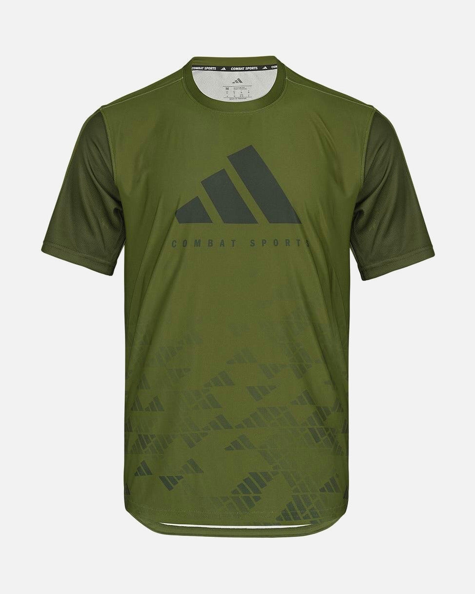 Adidas T-Shirt Tech Line - Olive