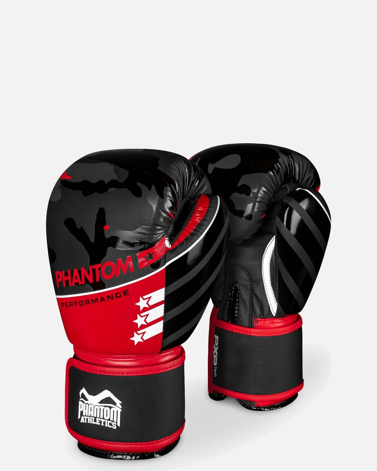 Phantom Athletics Boxhandschuhe Raider - Rot/Schwarz