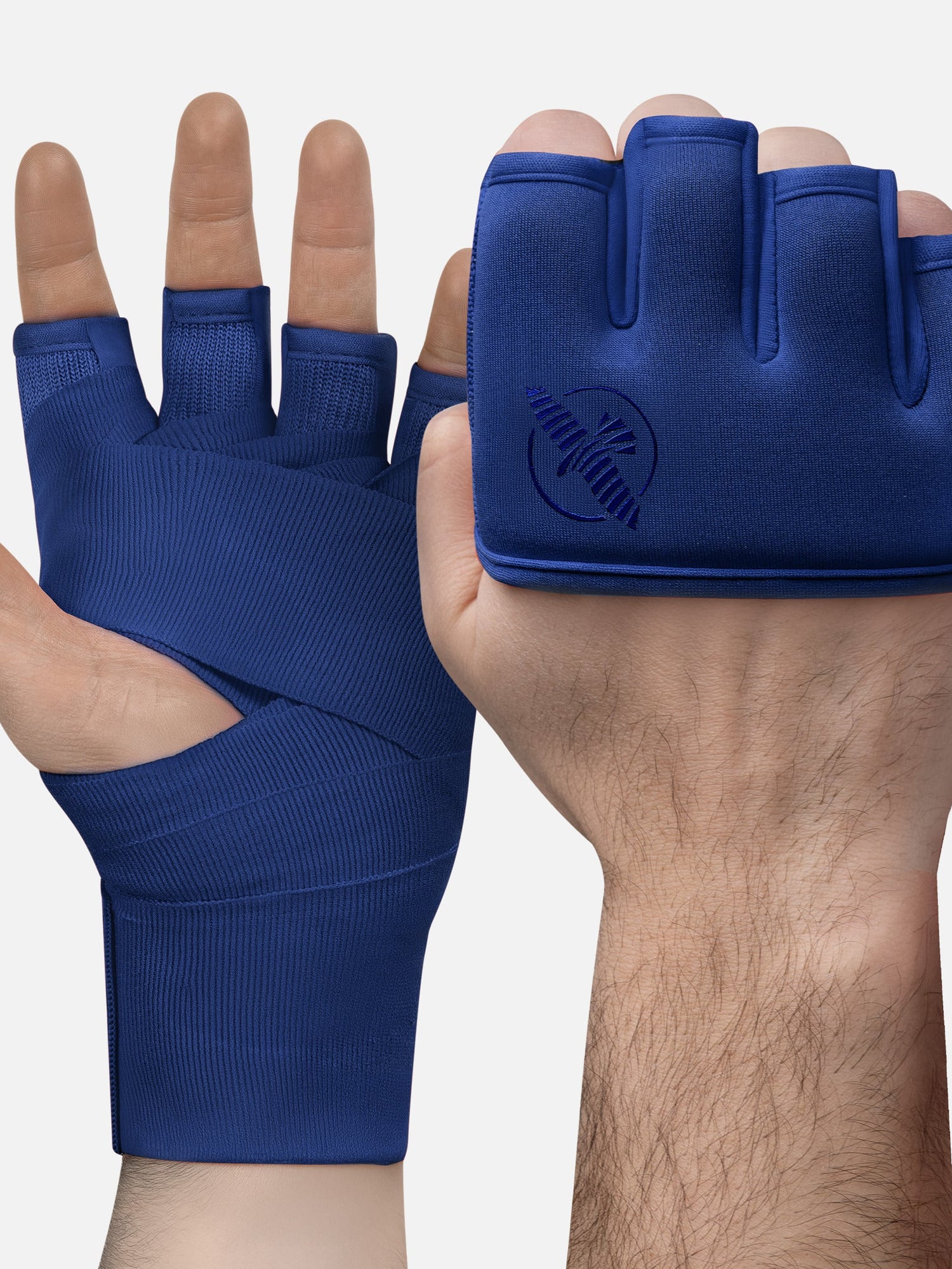 Hayabusa Handwraps Knuckle Guard - Blau