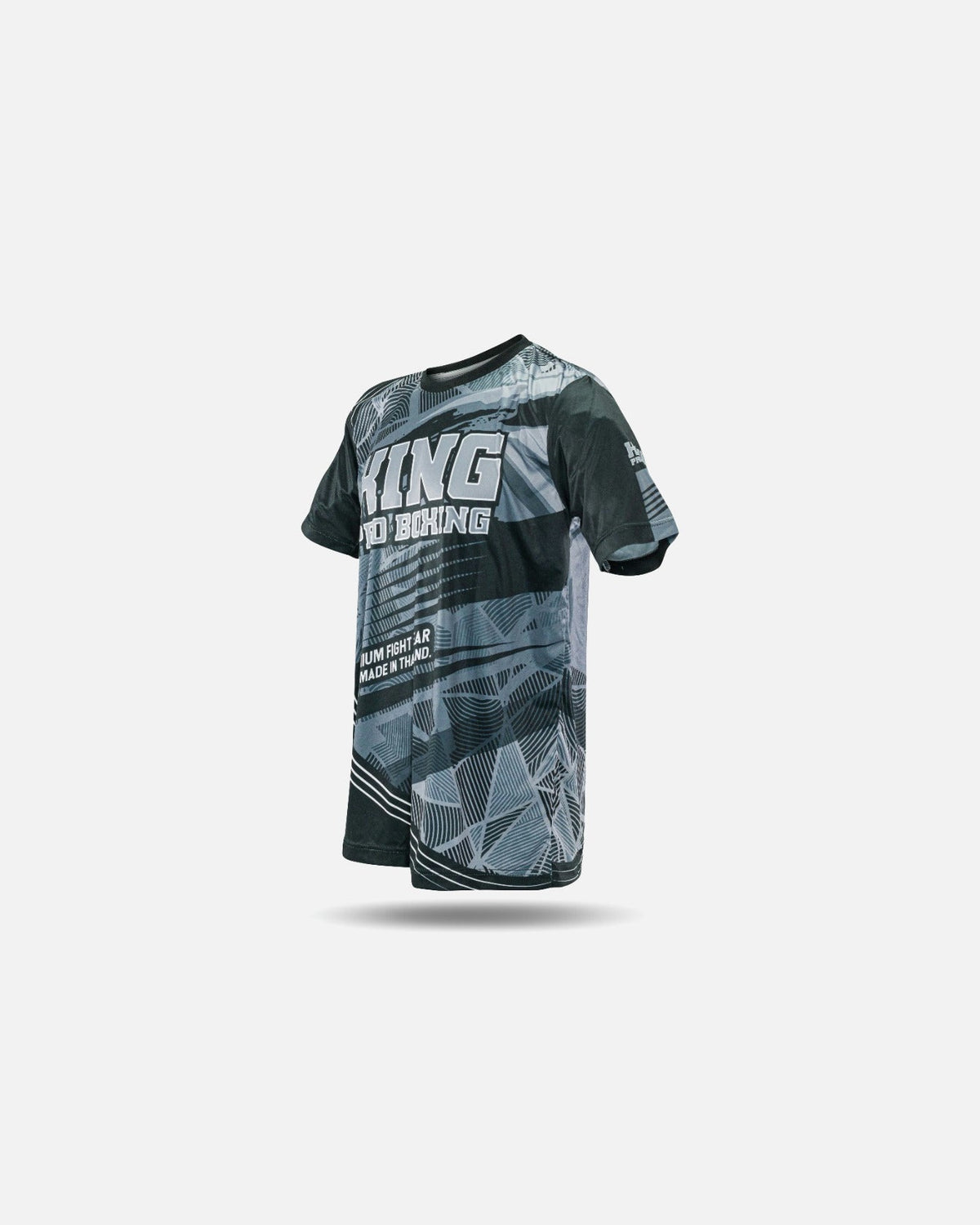 King Pro Boxing T-Shirt Flag Tee - Schwarz