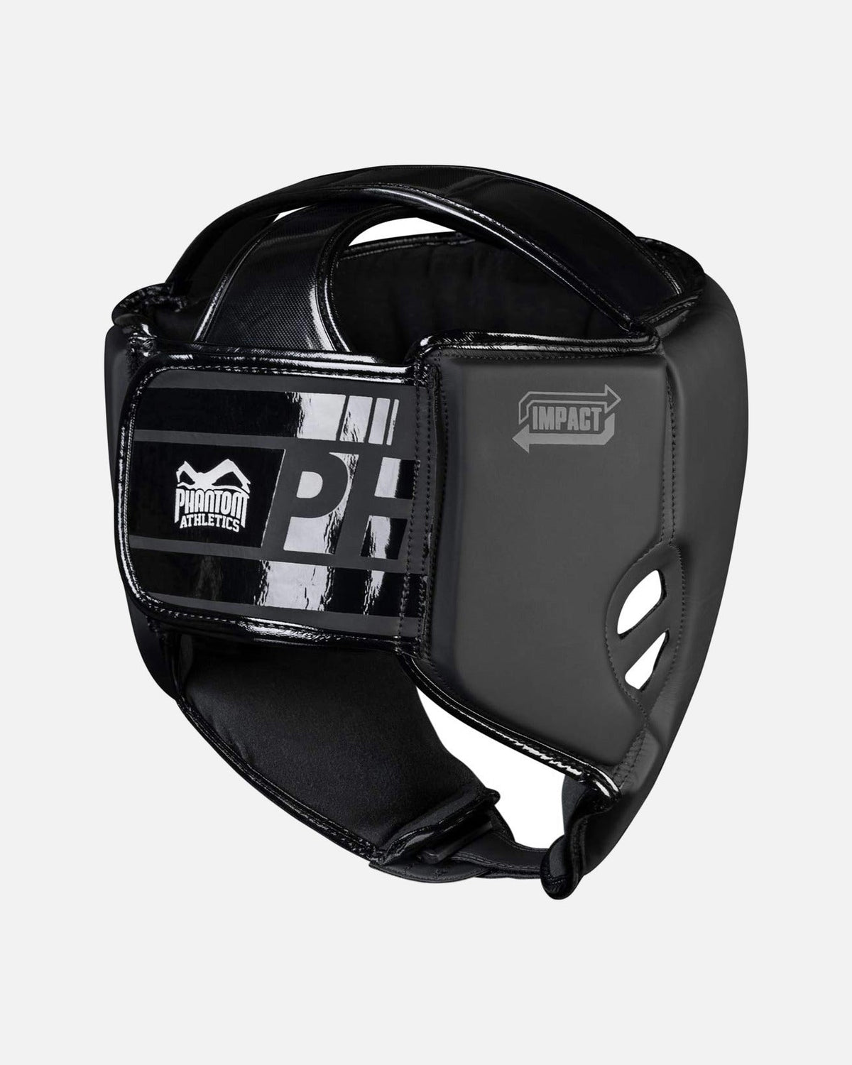 Phantom Athletics Kopfschutz Apex Open Face - Schwarz