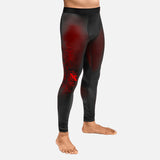 Hayabusa Kompressionsshorts Geo - Rot