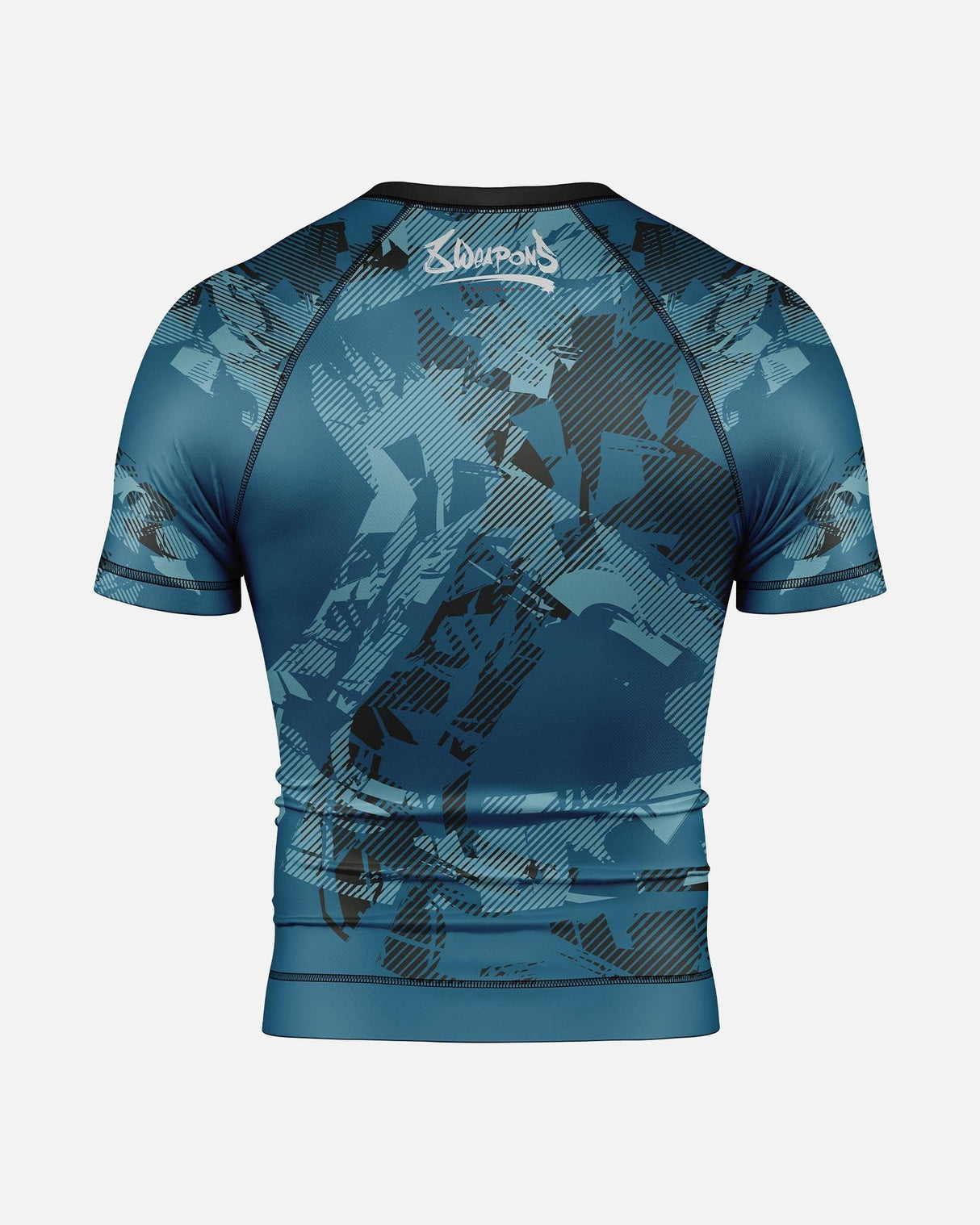 8 WEAPONS Rashguard Hit 2.0 - Dunkelblau/Schwarz