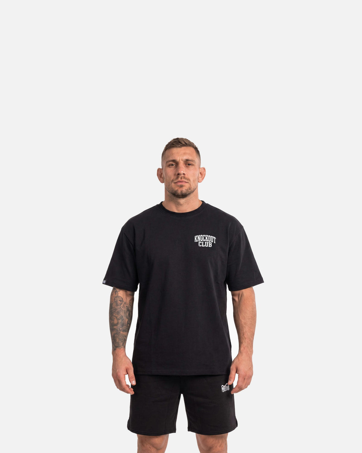 Phantom Athletics T-Shirt Knockout Club Oversize Heavy - Schwarz