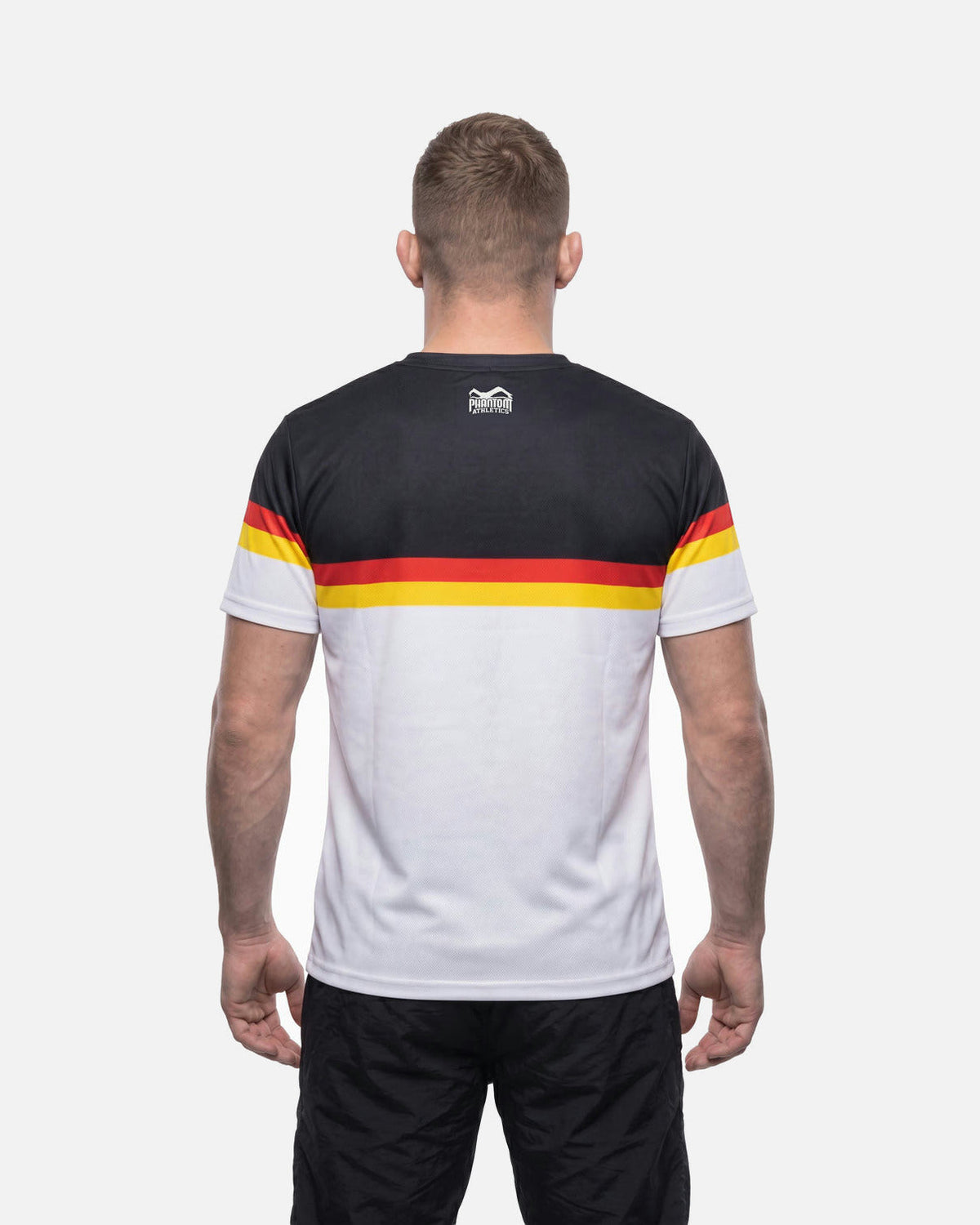 Phantom Athletics T-Shirt EVO+ Germany EC - Weiß/Schwarz/Rot/Gold