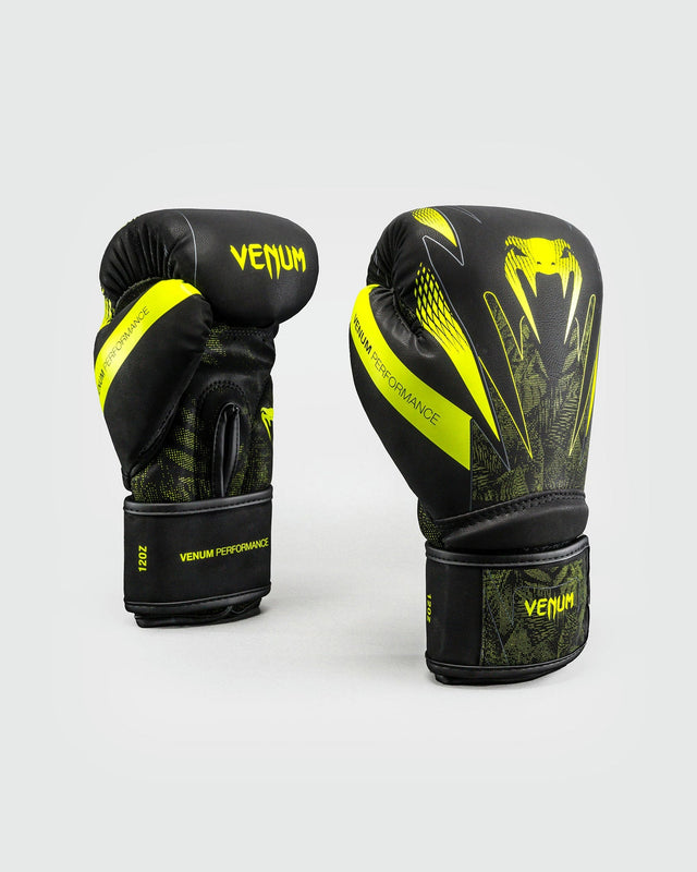 Venum Boxhandschuhe Impact Amazonia Reborn - Schwarz/Grün