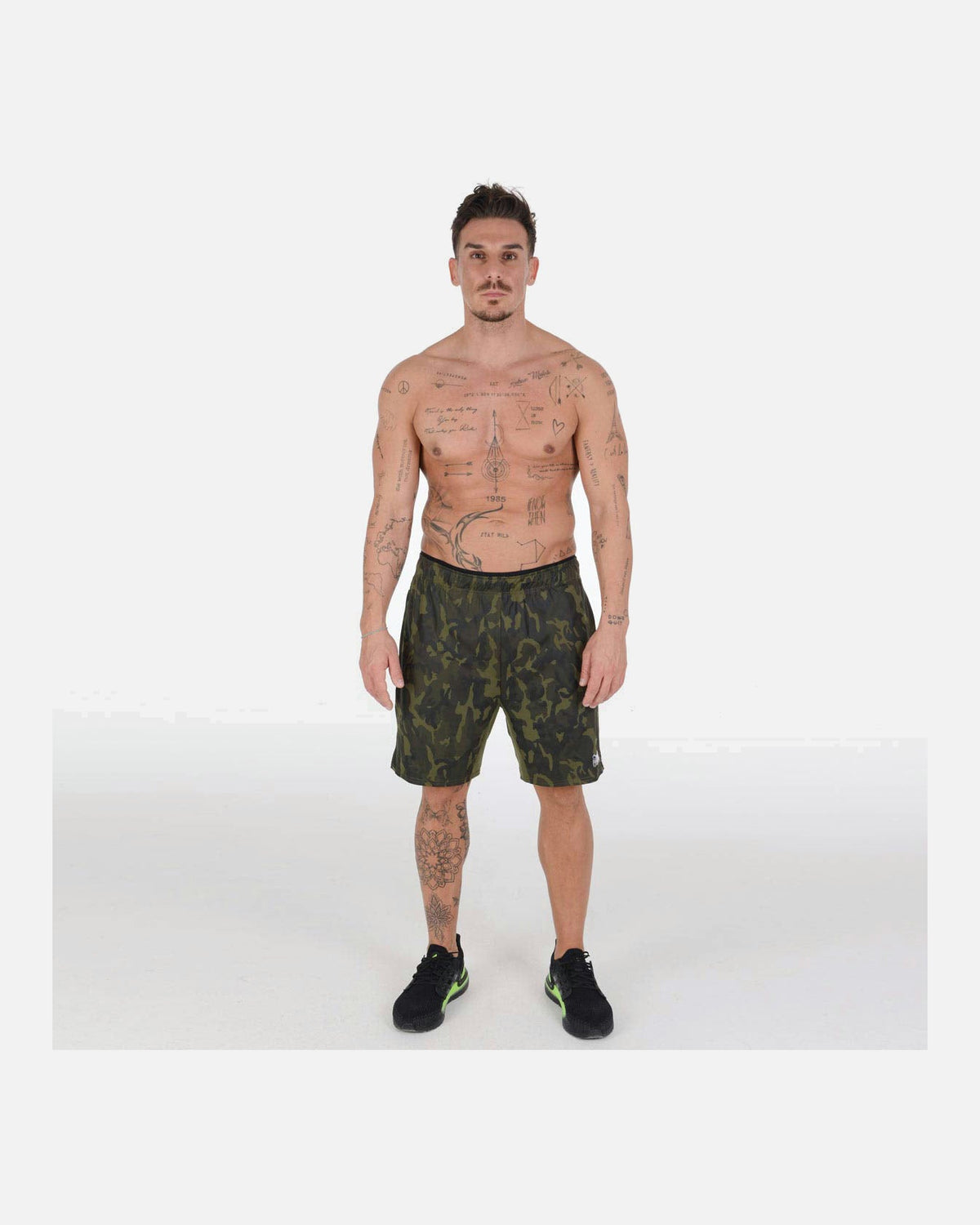 Phantom Athletics Trainingsshorts Shadow - Armee Camo