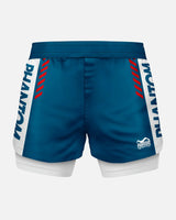 Phantom Athletics Kompressionsshorts Fusion 2in1 Apex - Schwarz/Grau