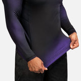 Hayabusa Rashguard Fusion Lange Ärmel - Schwarz/Lila