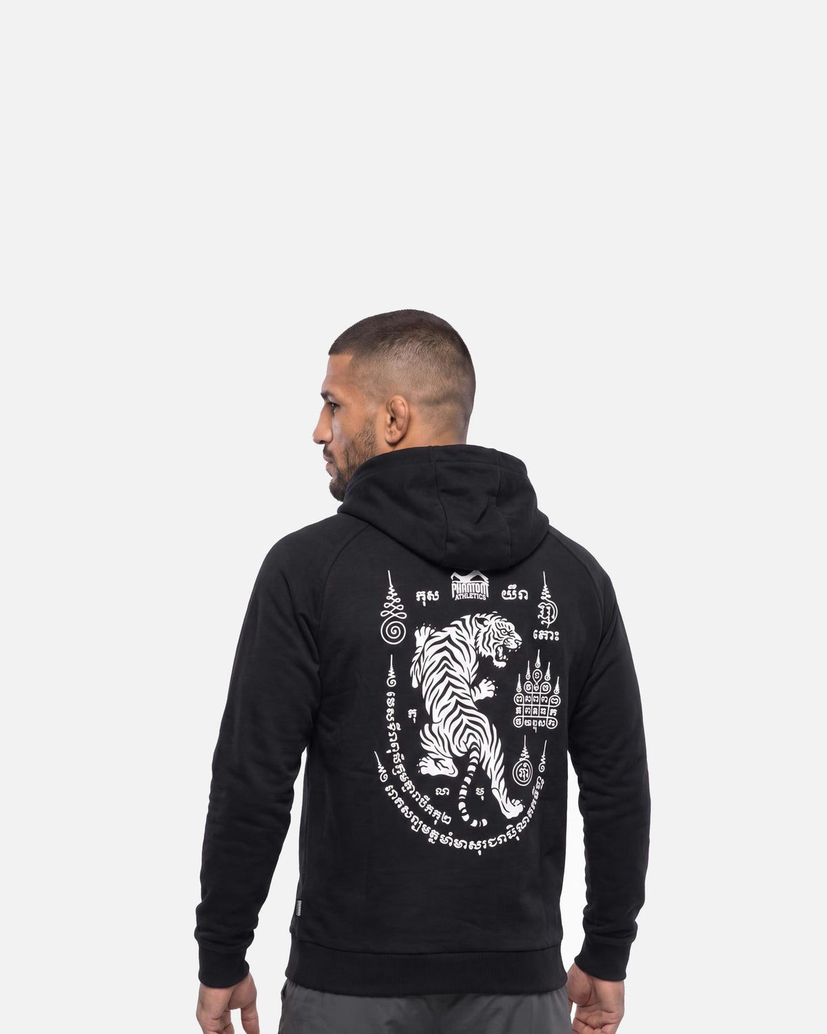 Phantom Athletics Hoodie Tiger Yant - Schwarz